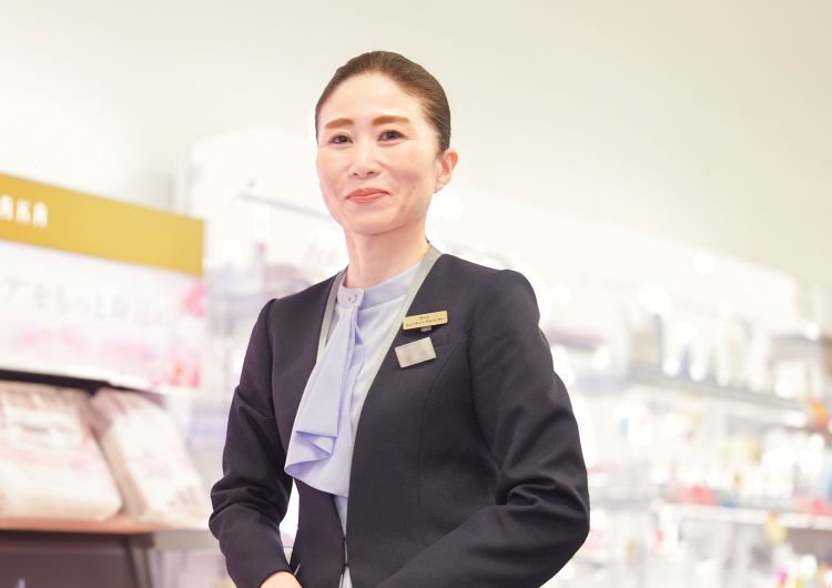 チーフビューティーアドバイザー Nさん 勤続3年9か月